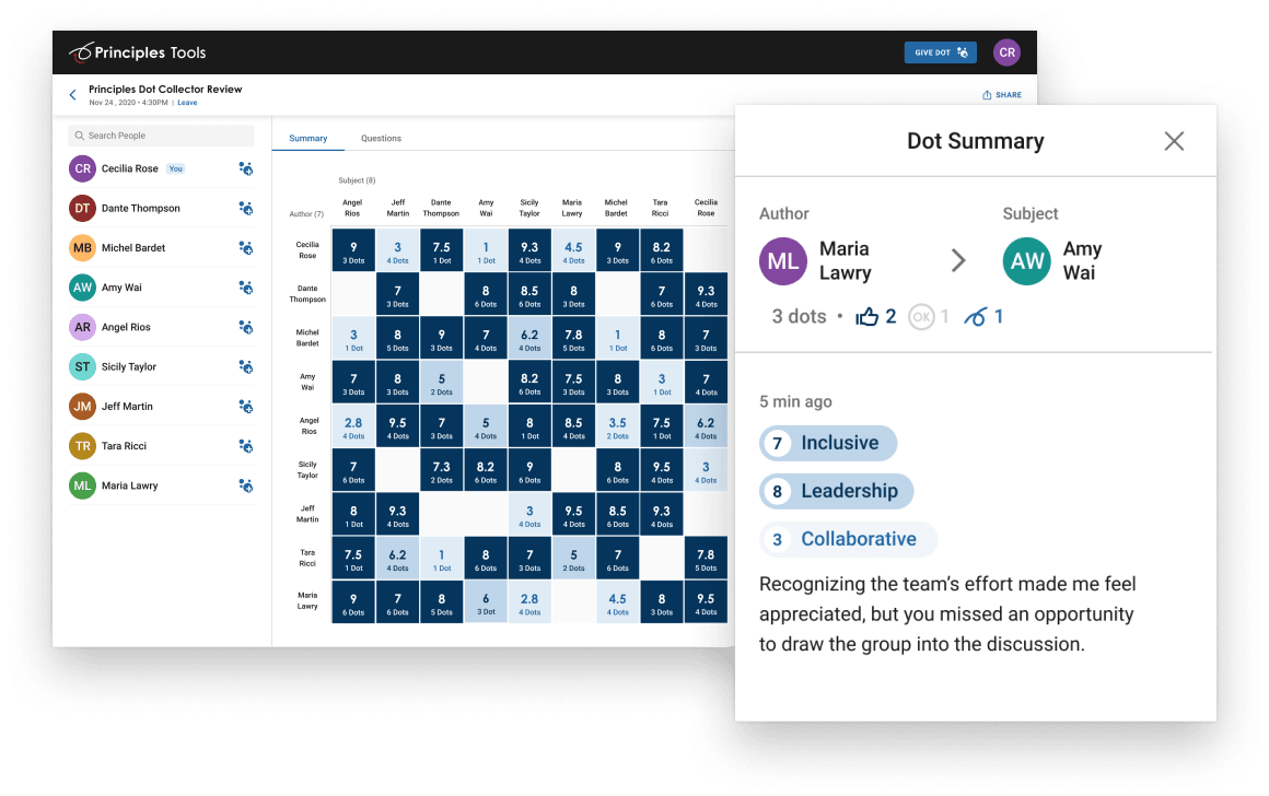 Dot Collector on Zoom