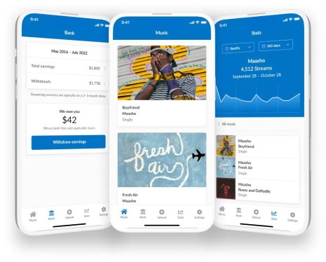 DistroKid's new iPhone app